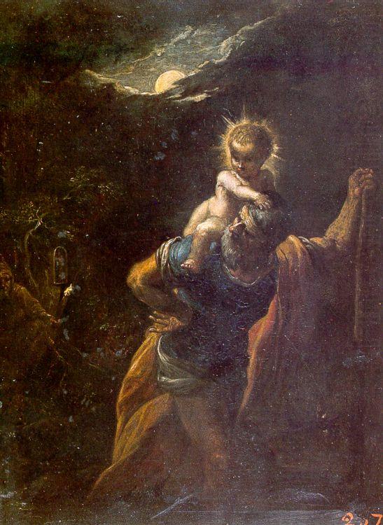  Adam  Elsheimer St.Christopher china oil painting image